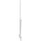 Ekena Millwork Saratoga Architectural Grade PVC Gable Bracket, 108"W x 63"H x 2"D x 4"F, 14/12 Pitch GBP108X63X0204SAR00 - alternate 4